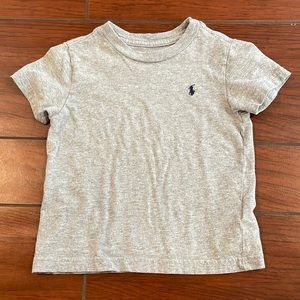 Ralph Lauren Toddler Boys 3T Gray T Shirt